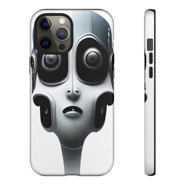 Rainbow Designs Robot On Tough Cases Custom Phone Cases For iPhone Google Pixel and Samsung Series. - Image 37