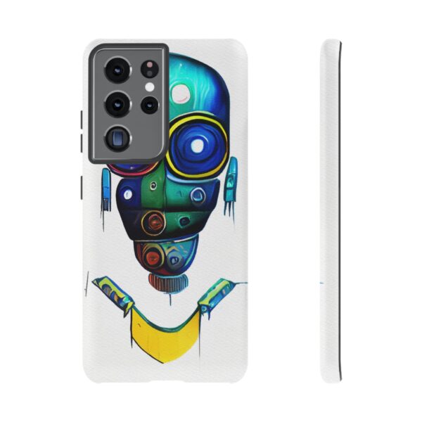 Rainbow Designs Robot On Tough Cases Custom Phone Cases For iPhone Google Pixel and Samsung Series - Image 41