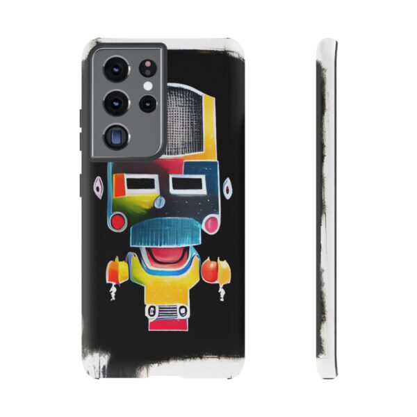 Rainbow Designs Robot On Tough Cases Custom Phone Cases For iPhone Google Pixel and Samsung Series - Image 65