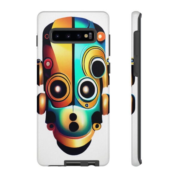 Rainbow Designs Robot On Tough Cases Custom Phone Cases For iPhone Google Pixel and Samsung Series - Image 15