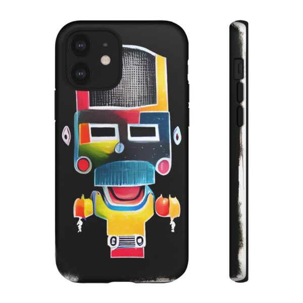 Rainbow Designs Robot On Tough Cases Custom Phone Cases For iPhone Google Pixel and Samsung Series - Image 34