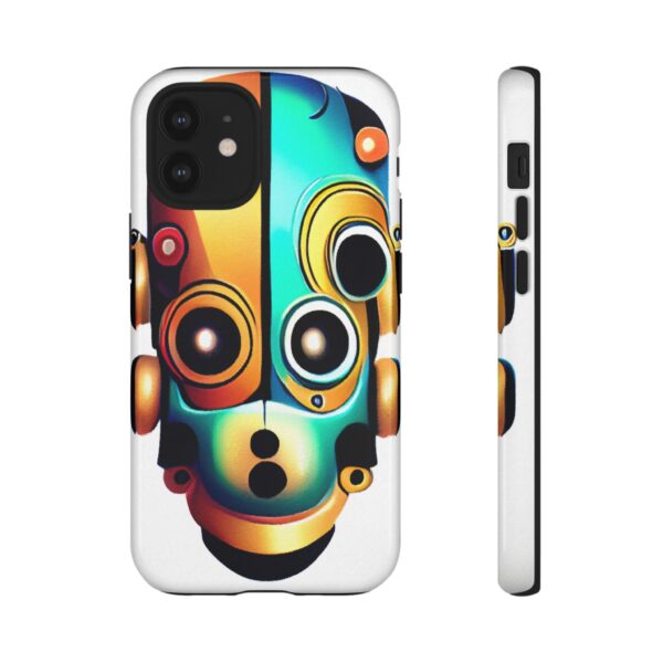 Rainbow Designs Robot On Tough Cases Custom Phone Cases For iPhone Google Pixel and Samsung Series - Image 31