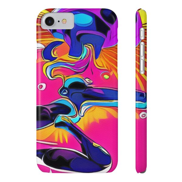 Rainbow Designs Digital Art On Slim Phone Cases Case-Mate Custom Phone Cases For iPhone and Samsung Series - Image 2