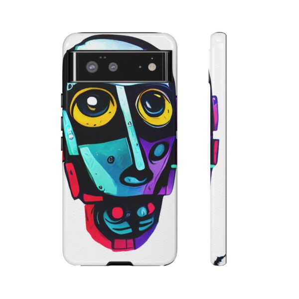 Rainbow Designs Robot On Tough Cases Custom Phone Cases For iPhone Google Pixel and Samsung Series - Image 71