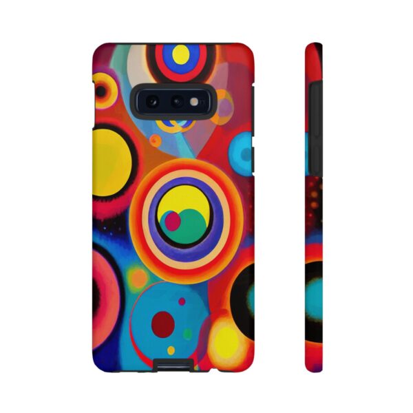 Rainbow Designs Circles in Circles On Tough Cases Custom Phone Cases For iPhone Google Pixel and Samsung Series - Image 14