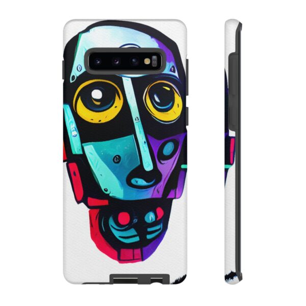 Rainbow Designs Robot On Tough Cases Custom Phone Cases For iPhone Google Pixel and Samsung Series - Image 17