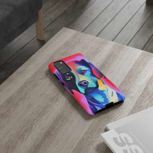 Rainbow Designs Dog Portrait On Tough Cases Custom Phone Cases For iPhone Google Pixel and Samsung Series - Image 76