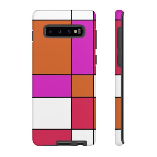 Rainbow Designs Mondrian Art On Tough Cases Custom Phone Cases For iPhone Google Pixel and Samsung Series - Image 17