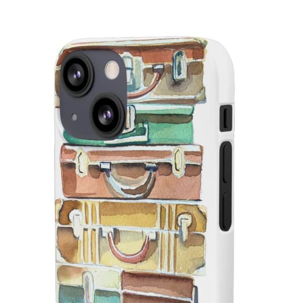 Suitcases stack Snap Cases Custom Phone Cases For Samsung Google Pixel and iPhone Lines - Image 92