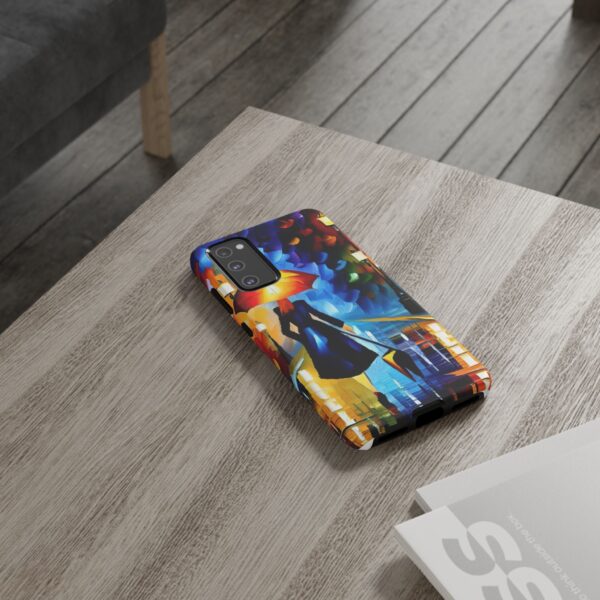 Rainbow Designs Woman With Umbrella On Tough Cases Custom Phone Case For iPhone and Samsung Series - Image 78