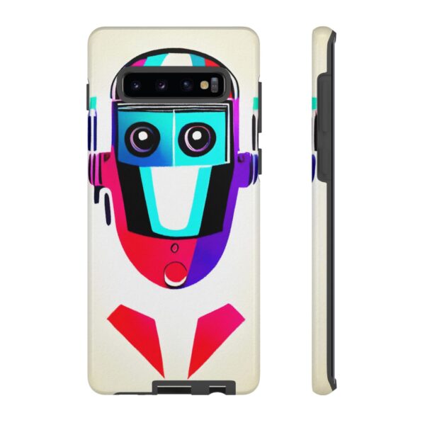 Rainbow Designs Robot On Tough Cases Custom Phone Cases For iPhone Google Pixel and Samsung Series - Image 15