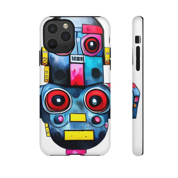 Rainbow Designs Robot On Tough Cases Custom Phone Cases For iPhone Google Pixel and Samsung Series - Image 22