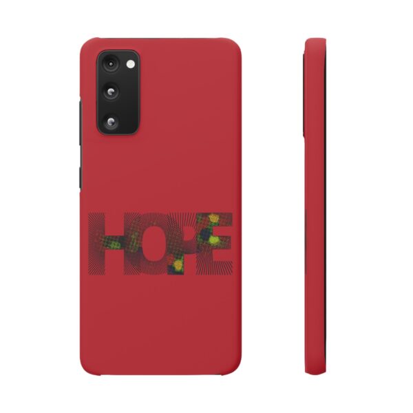 Rainbow Designs "HOPE" On Snap Cases For iPhone  and Samsung - Image 106