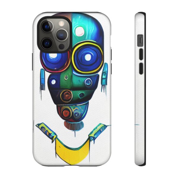 Rainbow Designs Robot On Tough Cases Custom Phone Cases For iPhone Google Pixel and Samsung Series - Image 11