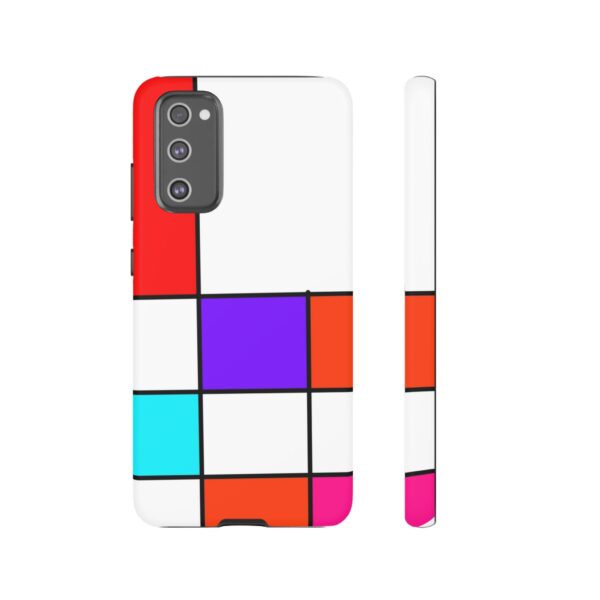 Rainbow Designs Mondrian Art On Tough Cases Custom Phone Cases For iPhone Google Pixel and Samsung Series - Image 77