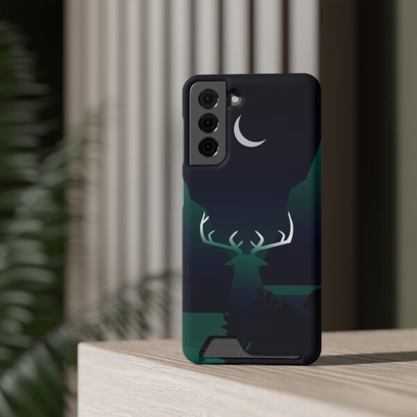 Rainbow Designs Deer On Phone Case With Card Holder Custom Phone Case For iPhone and Samsung - Image 32