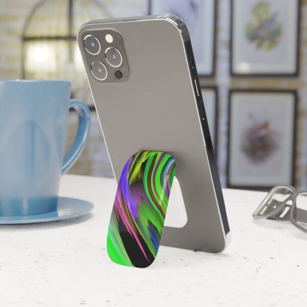 Rainbow Designs On Phone Click-On Grip For Custom Phone Case - Image 2