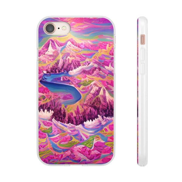 Rainbow Designs Colorful Nature On Flexi Cases Custom Phone Cases For iPhone and Samsung Series - Image 95