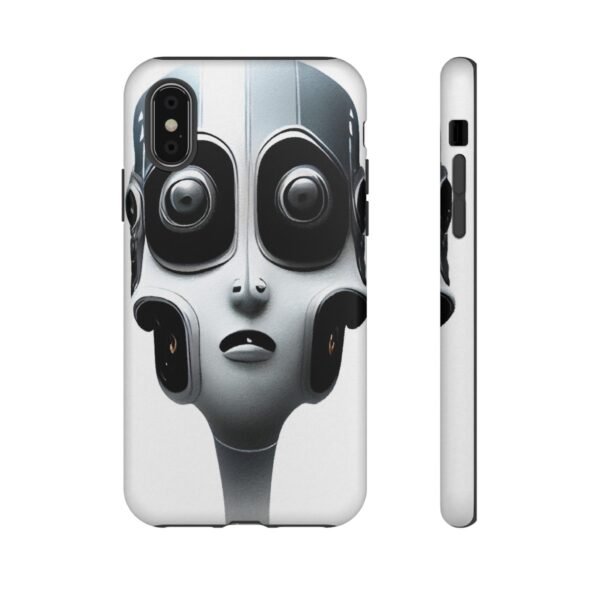 Rainbow Designs Robot On Tough Cases Custom Phone Cases For iPhone Google Pixel and Samsung Series. - Image 6