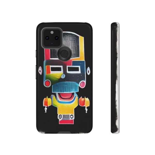 Rainbow Designs Robot On Tough Cases Custom Phone Cases For iPhone Google Pixel and Samsung Series - Image 67