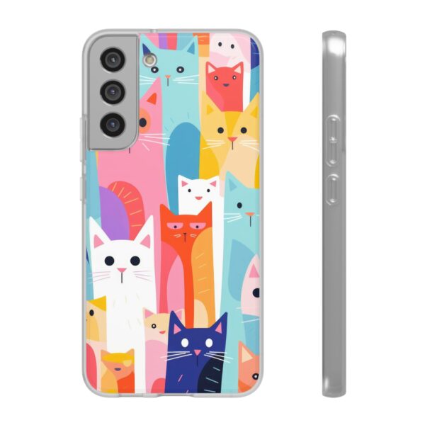 Cute Kitten Flexi Cases 3 For iPhone and Samsung - Image 180