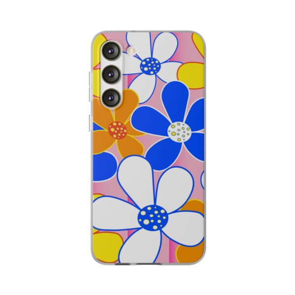 Cartoon Flowers Flexi Cases For iPhone and Samsung - Image 245