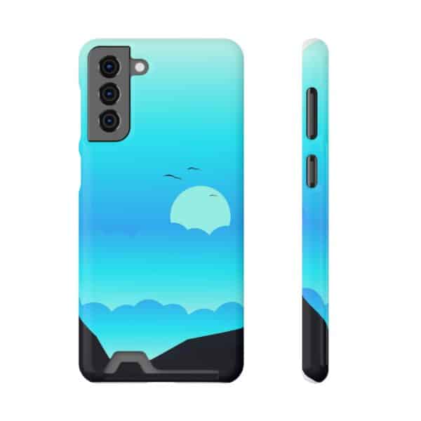 Mountain Peaks Phone Case With Card Holder Custom Phone Cases For iPhone and Samsung - Image 145