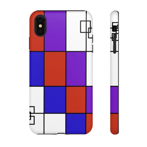 Rainbow Designs Mondrian Art On Tough Cases Custom Phone Cases For iPhone Google Pixel and Samsung Series - Image 12