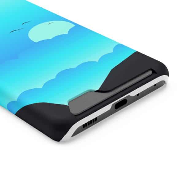 Mountain Peaks Phone Case With Card Holder Custom Phone Cases For iPhone and Samsung - Image 150