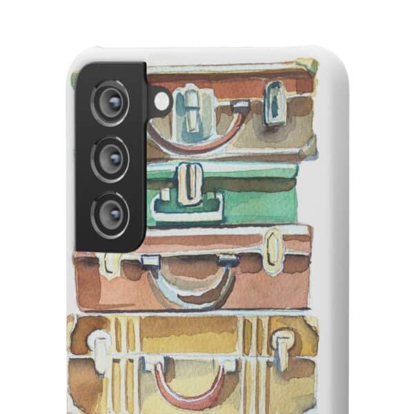 Suitcases stack Snap Cases Custom Phone Cases For Samsung Google Pixel and iPhone Lines - Image 115