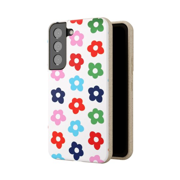 Modern Flower Pattern Biodegradable Cases 🌿🌼 For iPhone and Samsung! 📱🌿 - Image 138