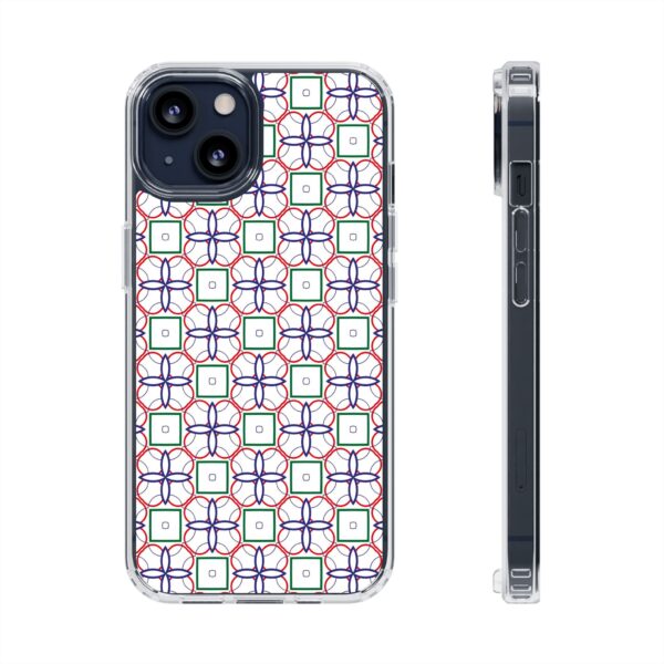 Intricate Geometric Design Clear Cases For iPhone & Samsung