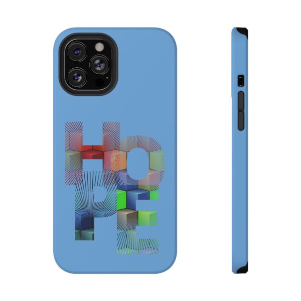 Rainbow Designs "HOPE" On Impact-Resistant Cases For Samsung and iPhone Light Blue - Image 57