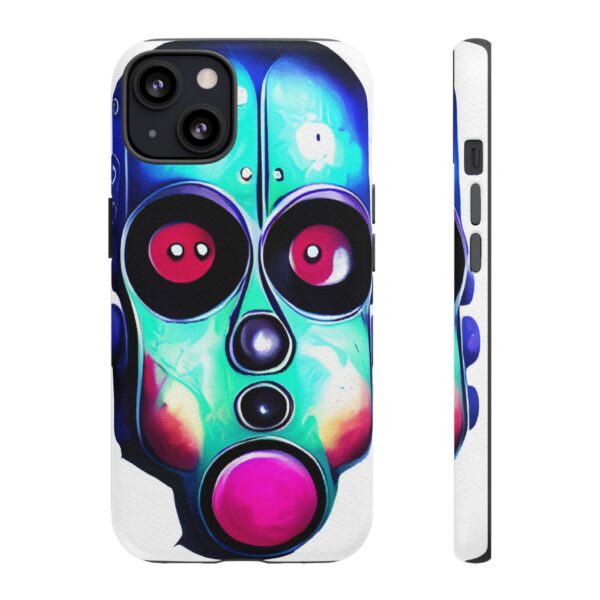 Rainbow Designs Robot On Tough Cases Custom Phone Cases For iPhone Google Pixel and Samsung Series - Image 41