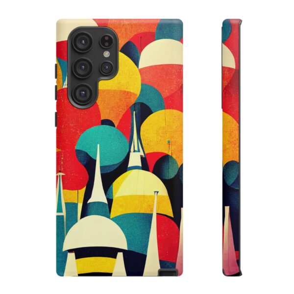 Rainbow Designs Amusement Park On Tough Cases Custom Phone Cases For iPhone Google Pixel and Samsung Series - Image 3