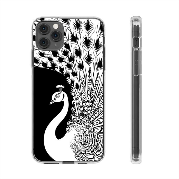 Peacock Clear Cases For iPhone and Samsung - Image 40