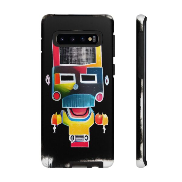 Rainbow Designs Robot On Tough Cases Custom Phone Cases For iPhone Google Pixel and Samsung Series - Image 18