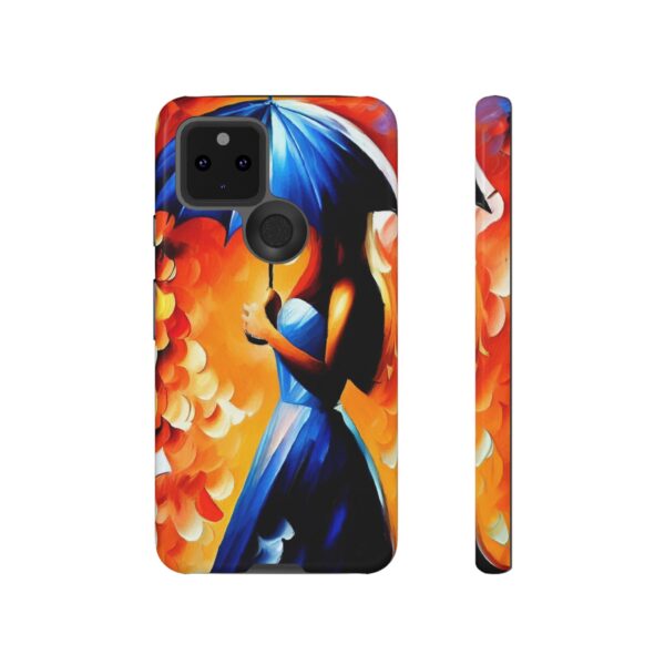 Rainbow Designs Woman With Umbrella On Tough Cases Custom Phone Case For iPhone and Samsung Series - Image 67