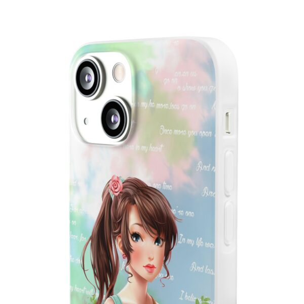 Girl With Flowers Flexi Cases for Samsung and iPhone - Image 140