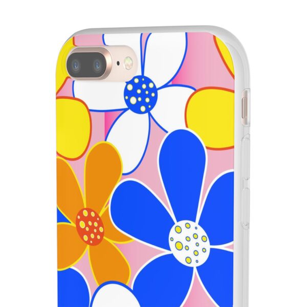 Cartoon Flowers Flexi Cases For iPhone and Samsung - Image 92