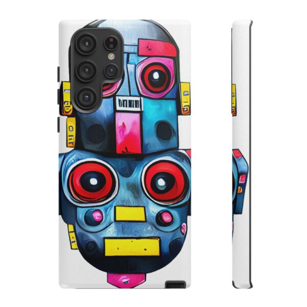 Rainbow Designs Robot On Tough Cases Custom Phone Cases For iPhone Google Pixel and Samsung Series - Image 93