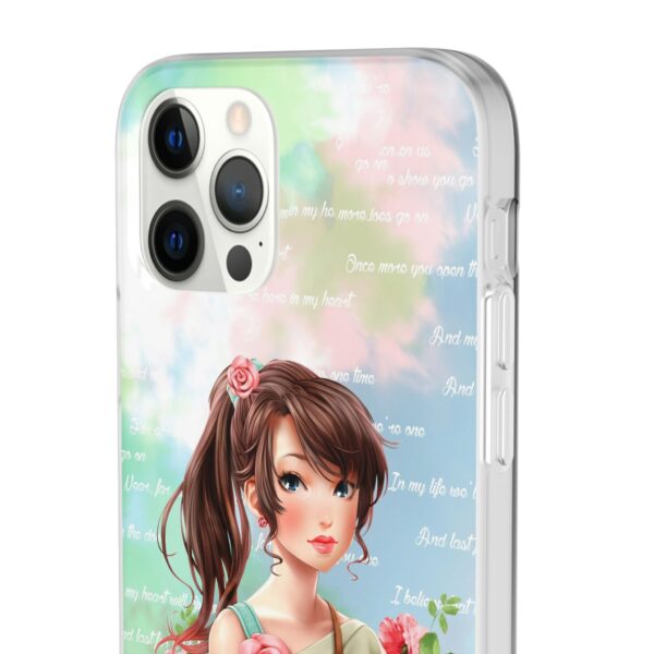 Girl With Flowers Flexi Cases for Samsung and iPhone - Image 50