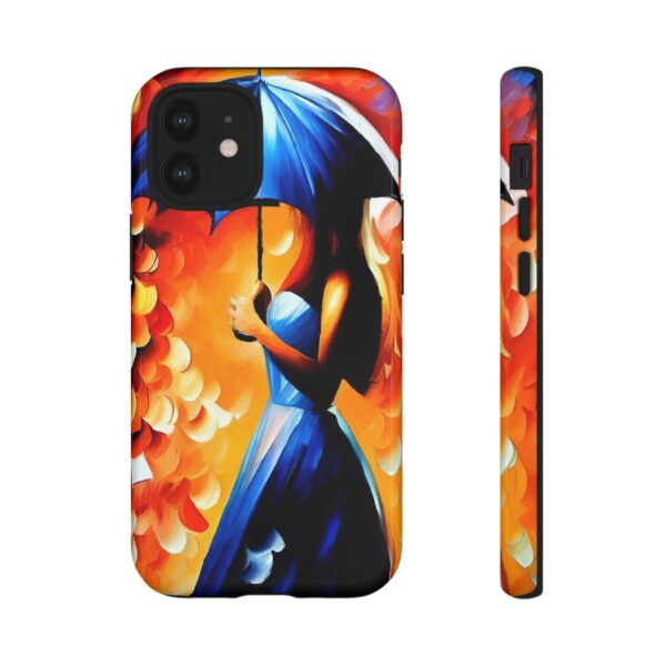 Rainbow Designs Woman With Umbrella On Tough Cases Custom Phone Case For iPhone and Samsung Series - Image 31