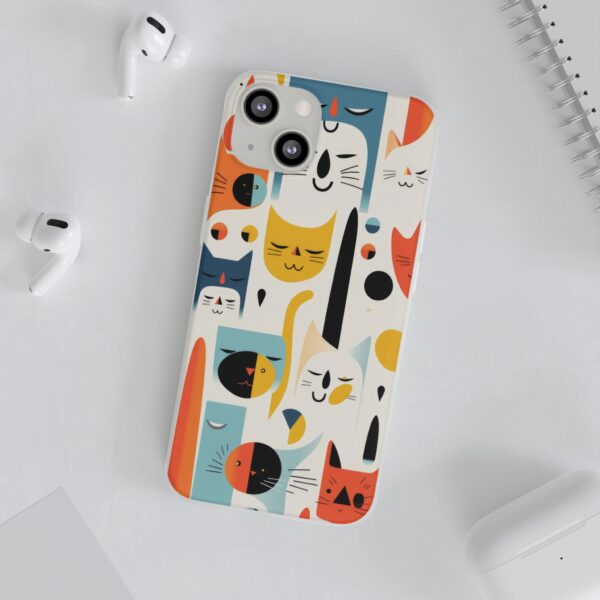 Cute Kitten Flexi Cases 5 For iPhone and Samsung - Image 129