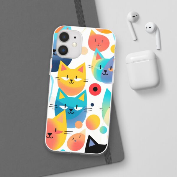 Funny Cat Flexi Cases For iPhone and Samsung - Image 45