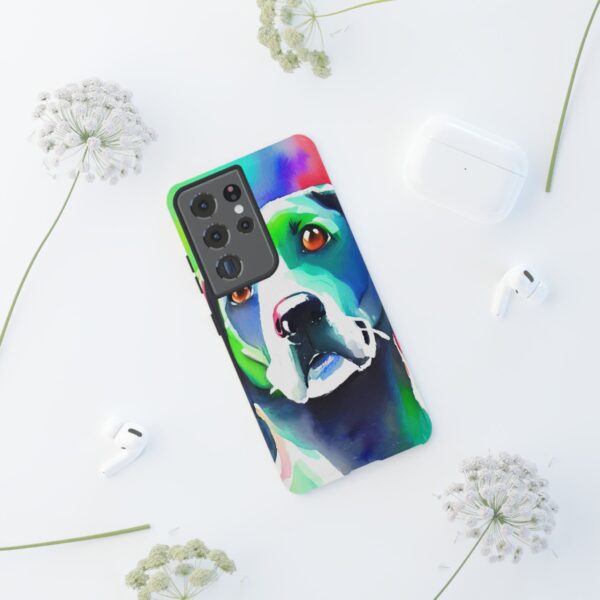 Dog Portrait On Tough Cases Custom Phone Cases For iPhone Google Pixel and Samsung Series - Image 64