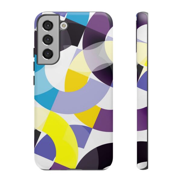 Rainbow Designs Rings On Tough Cases Custom Phone Cases For iPhone Google Pixel and Samsung Series - Image 89