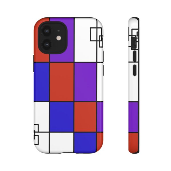 Rainbow Designs Mondrian Art On Tough Cases Custom Phone Cases For iPhone Google Pixel and Samsung Series - Image 31