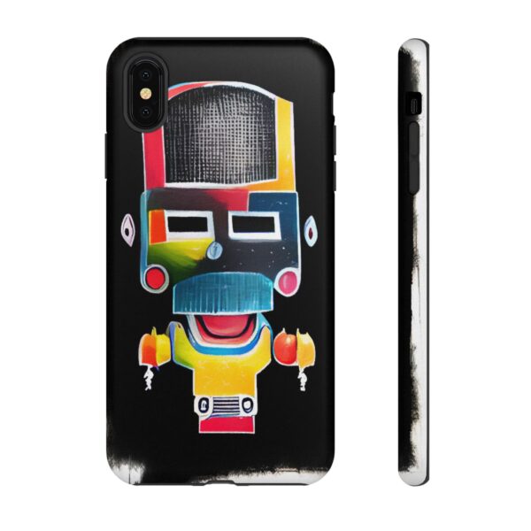 Rainbow Designs Robot On Tough Cases Custom Phone Cases For iPhone Google Pixel and Samsung Series - Image 12