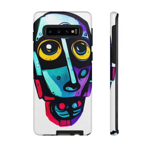 Rainbow Designs Robot On Tough Cases Custom Phone Cases For iPhone Google Pixel and Samsung Series - Image 18